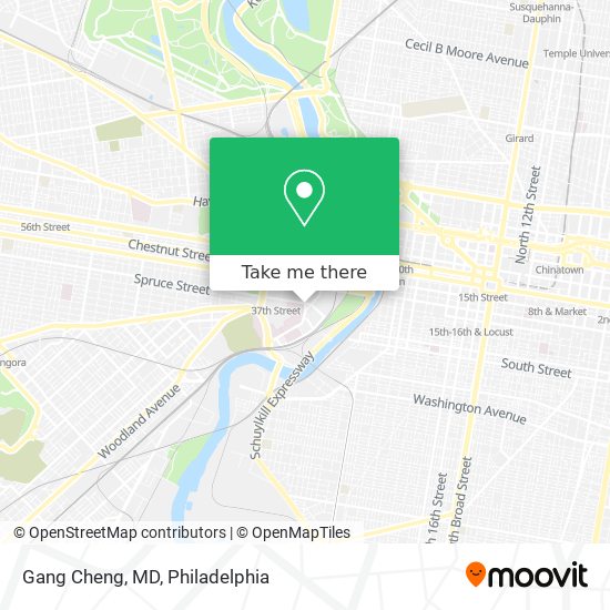 Gang Cheng, MD map