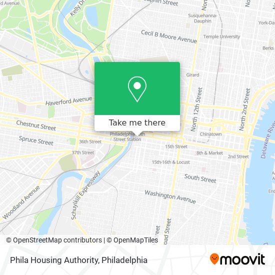 Mapa de Phila Housing Authority