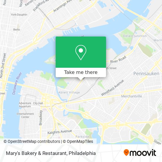 Mary's Bakery & Restaurant map