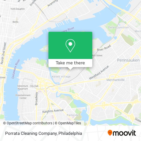 Mapa de Porrata Cleaning Company