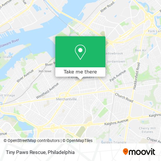 Tiny Paws Rescue map