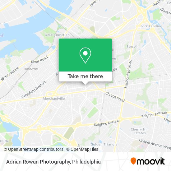 Adrian Rowan Photography map