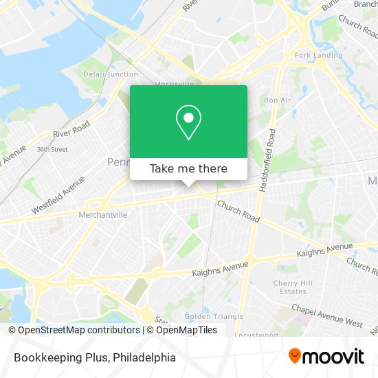 Bookkeeping Plus map