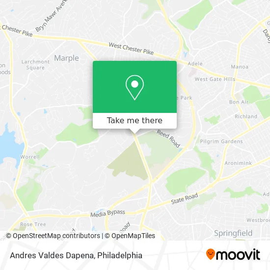 Andres Valdes Dapena map