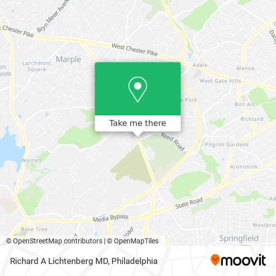 Mapa de Richard A Lichtenberg MD