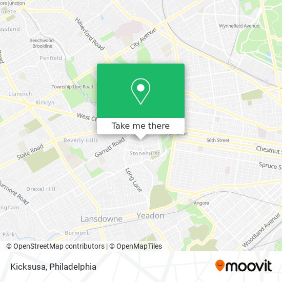 Kicksusa map