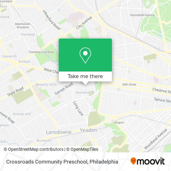 Crossroads Community Preschool map