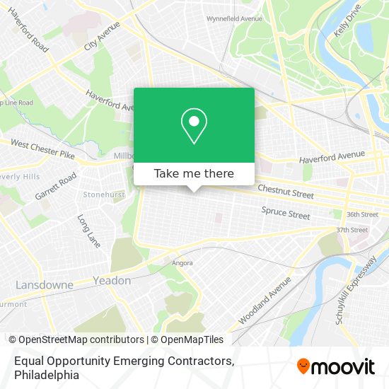 Equal Opportunity Emerging Contractors map