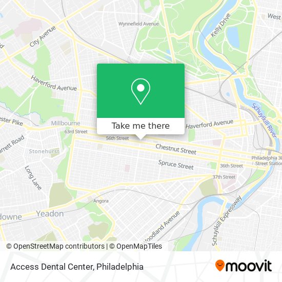 Access Dental Center map