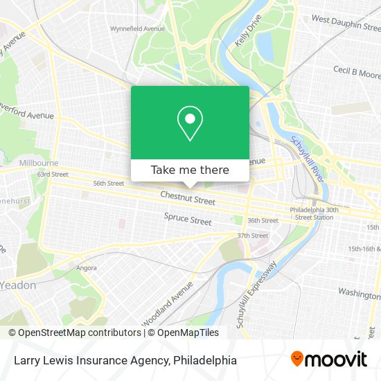 Mapa de Larry Lewis Insurance Agency