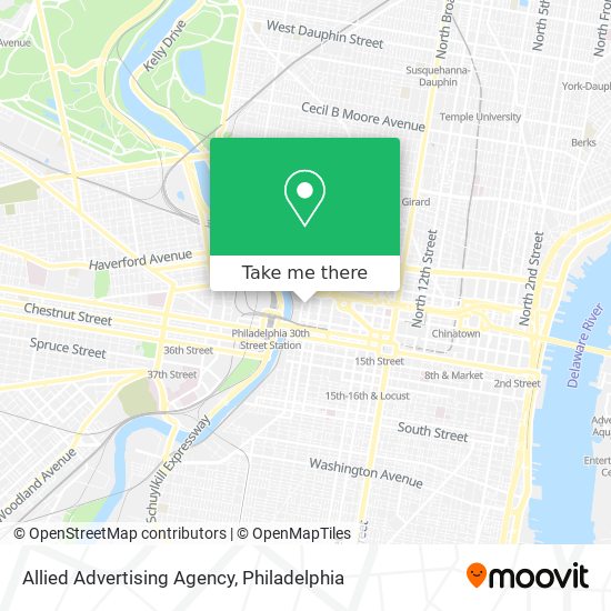 Mapa de Allied Advertising Agency