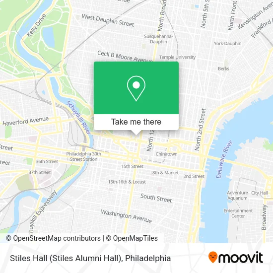 Stiles Hall (Stiles Alumni Hall) map