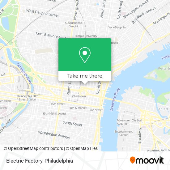 Electric Factory map