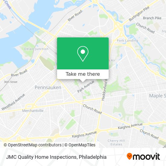 JMC Quality Home Inspections map