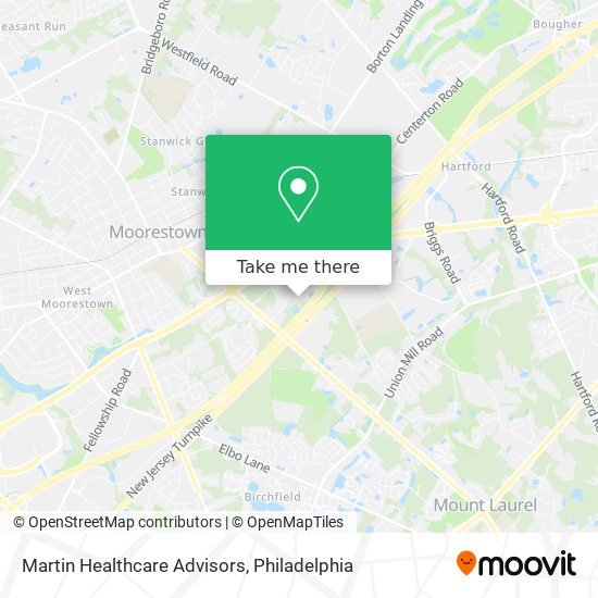 Martin Healthcare Advisors map