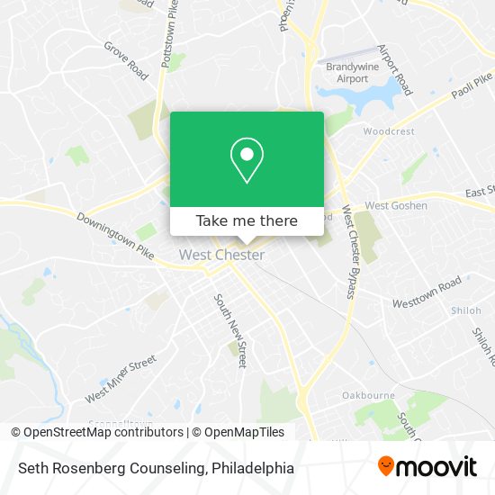 Mapa de Seth Rosenberg Counseling