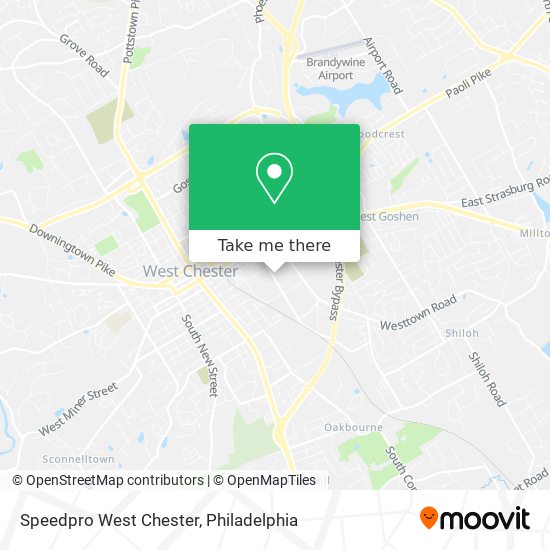 Speedpro West Chester map