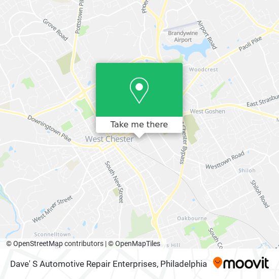 Dave' S Automotive Repair Enterprises map