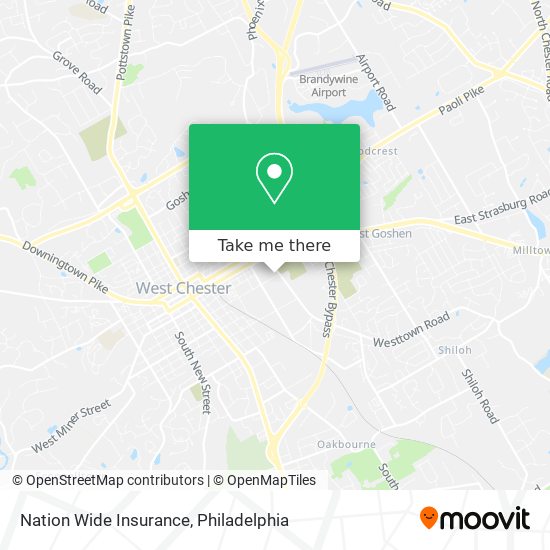 Nation Wide Insurance map