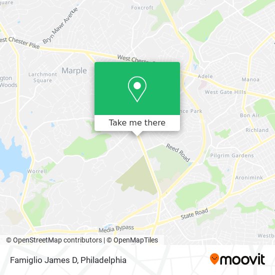 Famiglio James D map