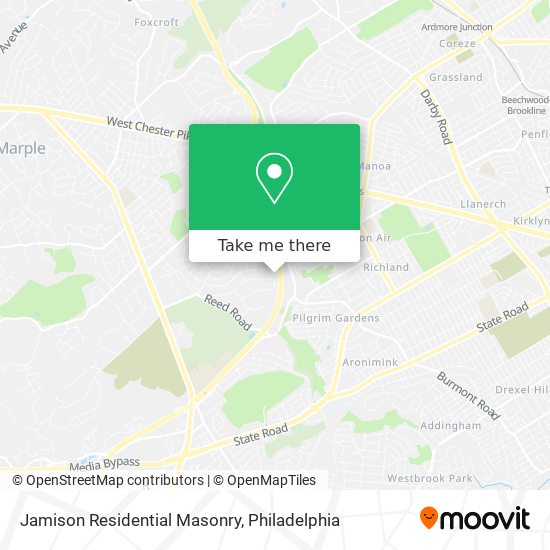 Mapa de Jamison Residential Masonry