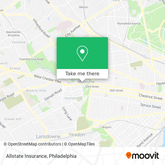 Mapa de Allstate Insurance