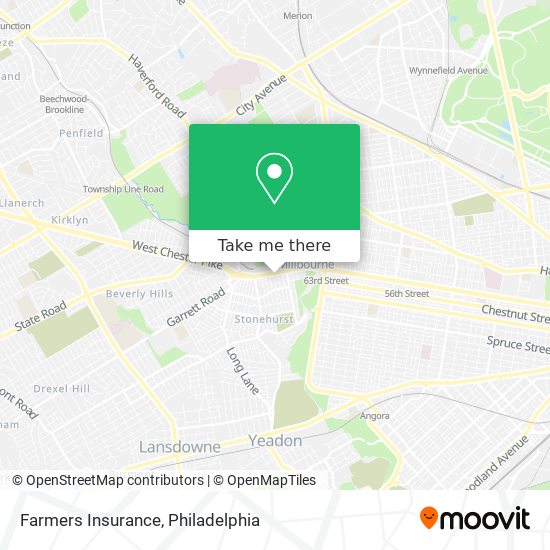 Farmers Insurance map