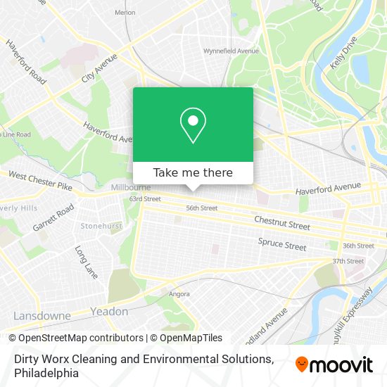 Dirty Worx Cleaning and Environmental Solutions map