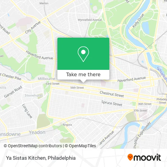 Ya Sistas Kitchen map