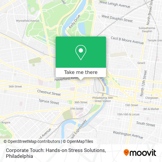 Corporate Touch: Hands-on Stress Solutions map