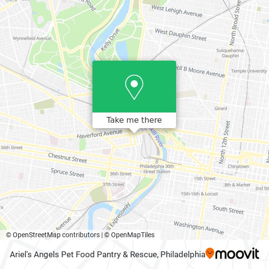 Mapa de Ariel's Angels Pet Food Pantry & Rescue