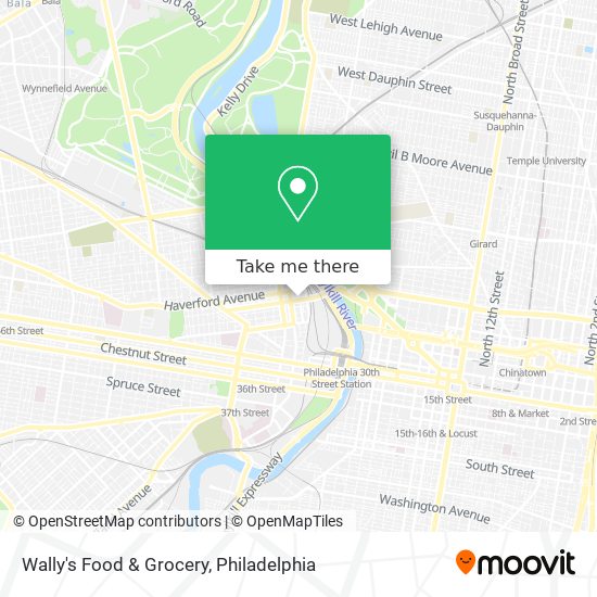Mapa de Wally's Food & Grocery