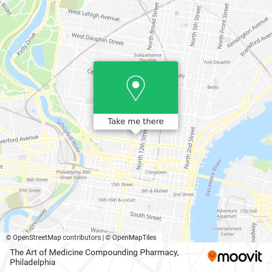 Mapa de The Art of Medicine Compounding Pharmacy