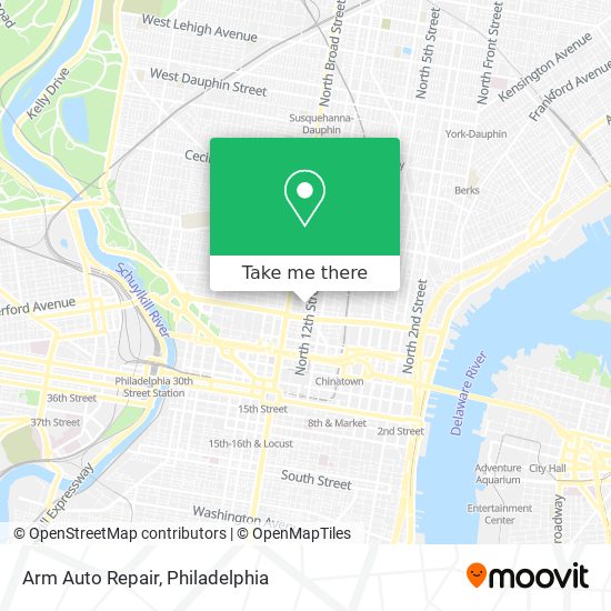 Arm Auto Repair map