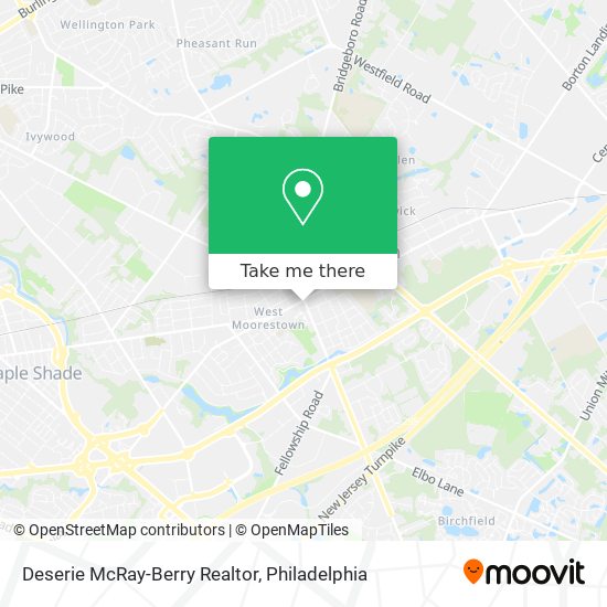 Deserie McRay-Berry Realtor map