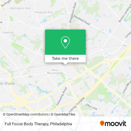 Full Focus Body Therapy map