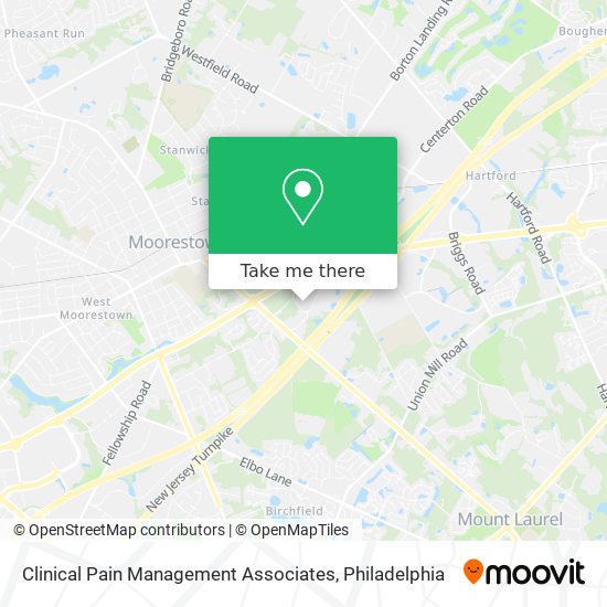 Mapa de Clinical Pain Management Associates