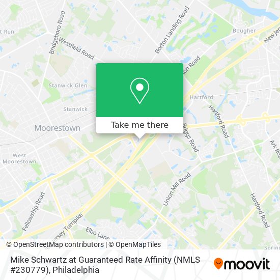 Mapa de Mike Schwartz at Guaranteed Rate Affinity (NMLS #230779)