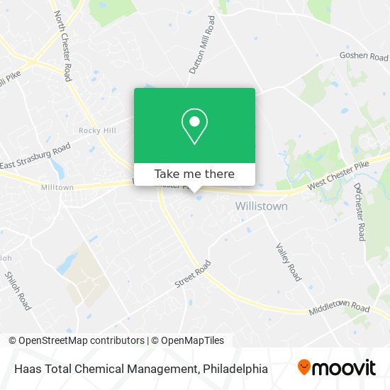 Mapa de Haas Total Chemical Management