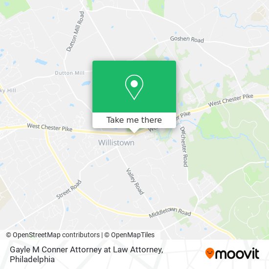 Gayle M Conner Attorney at Law Attorney map