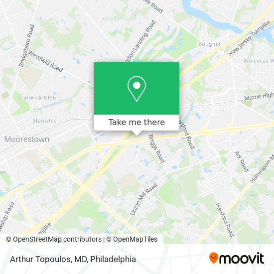 Mapa de Arthur Topoulos, MD