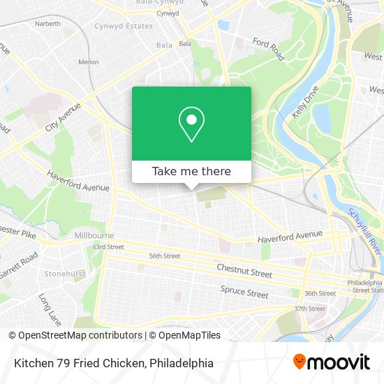 Mapa de Kitchen 79 Fried Chicken