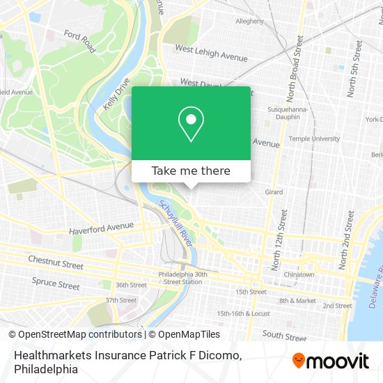 Healthmarkets Insurance Patrick F Dicomo map