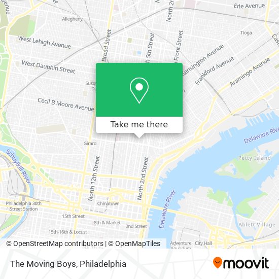 The Moving Boys map