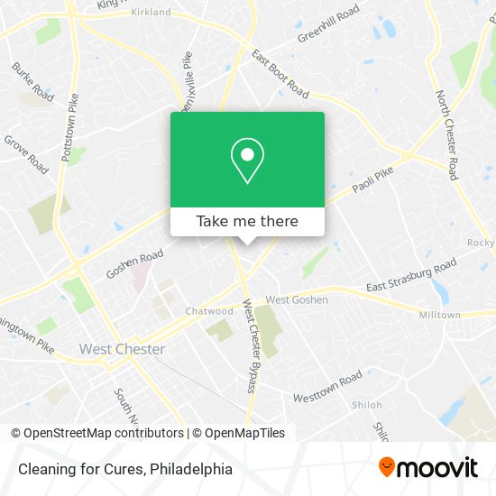 Cleaning for Cures map