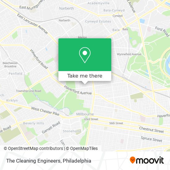 The Cleaning Engineers map