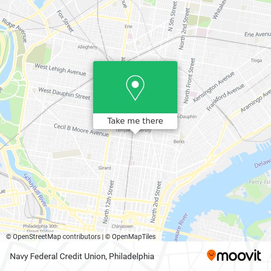 Navy Federal Credit Union map