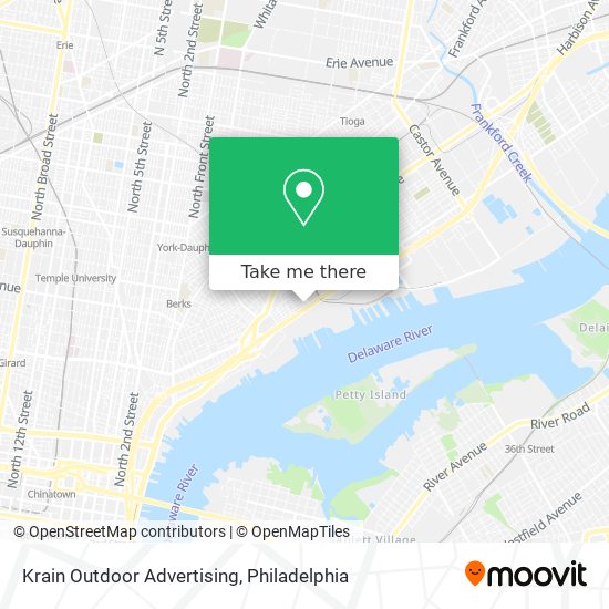 Krain Outdoor Advertising map