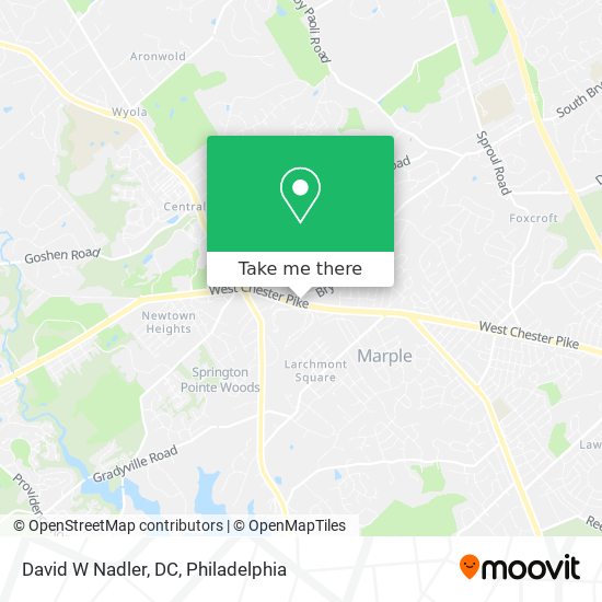 David W Nadler, DC map