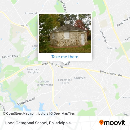 Hood Octagonal School map